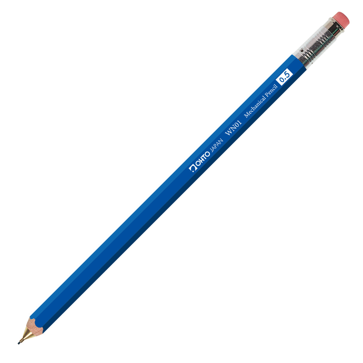 OHTO Wooden Mechanical Pencil 0.5mm- Blue