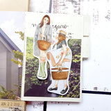 Cafe Analog X Windry R - Wanderlust Girls stickers in tin