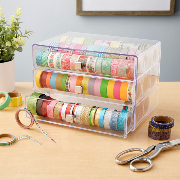 Three-Drawer Washi Organizer by Simply Tidy™