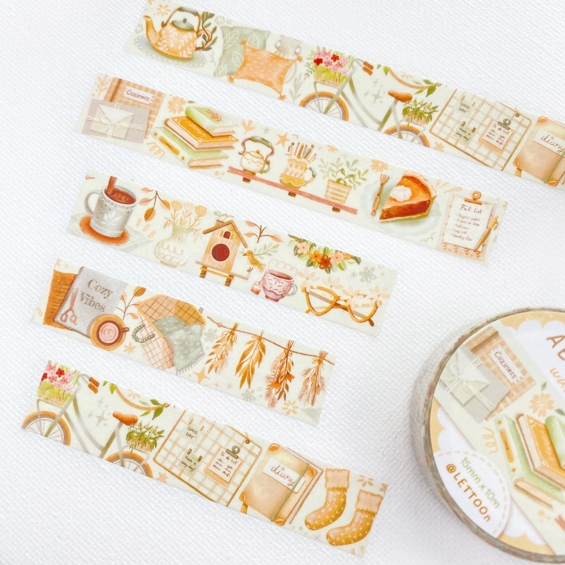 Cozy Aesthetic Washi Tape