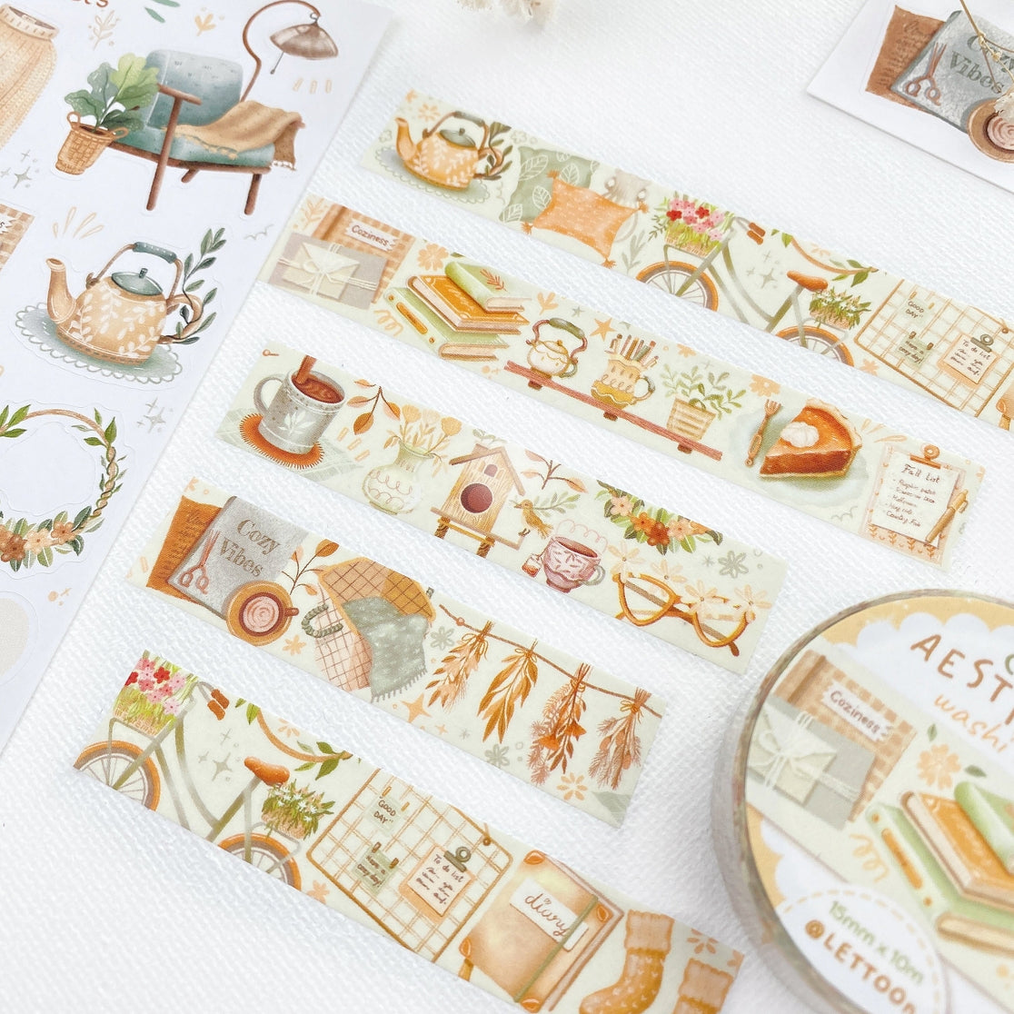 Cozy Aesthetic Washi Tape