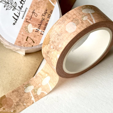 Nikki Dotti Fungi Washi Tape