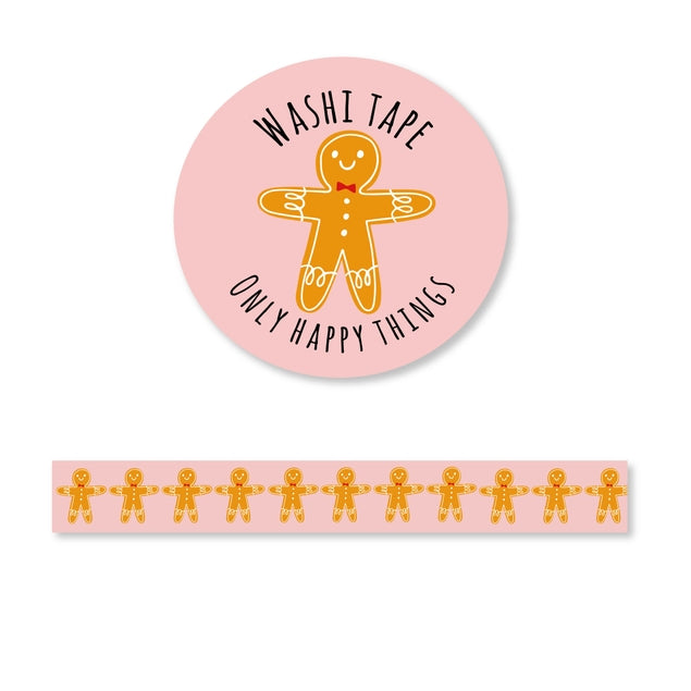 Gingerbread Sweetheart Washi Tape