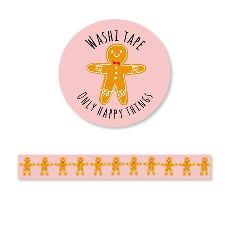 Gingerbread Sweetheart Washi Tape