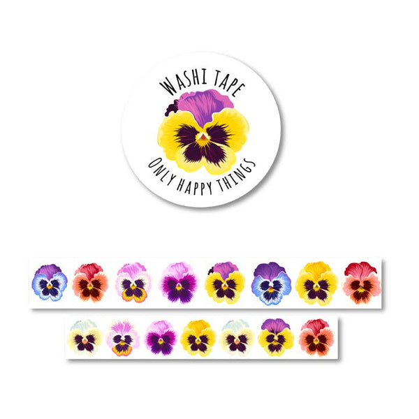 Pansy Washi Tape