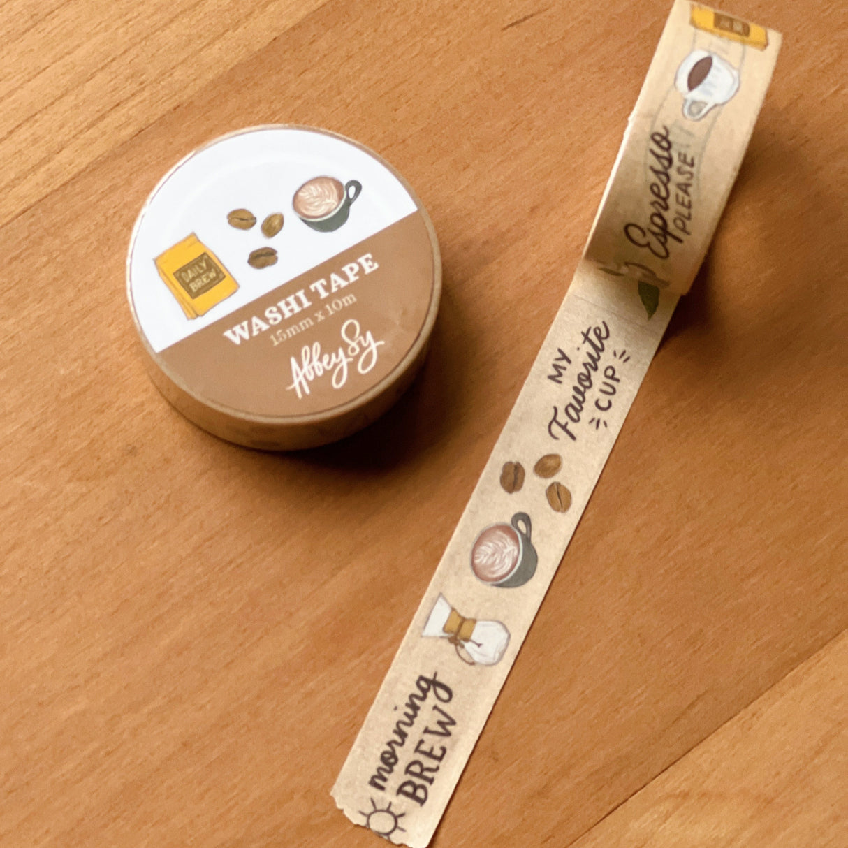 Coffee Washi Tape