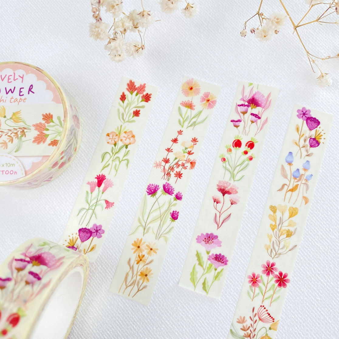 Lovely Flower Washi Tape