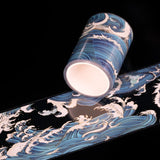 CoraCreaCrafts Waves Foil Transparent Tape