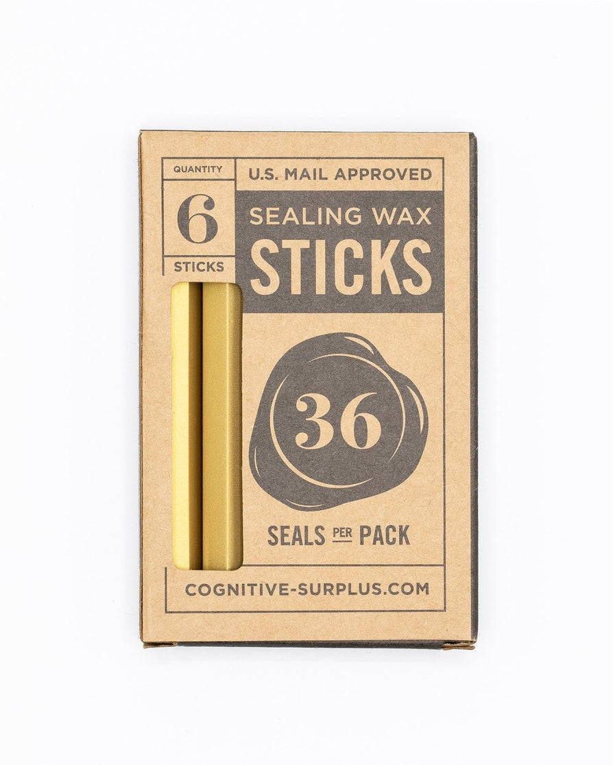 Sealing Wax Sticks - Gold Shimmer