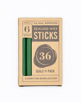 Sealing Wax Sticks - Pine Forest Green