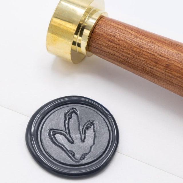 Sealing Wax Stamp - T-Rex Footprint