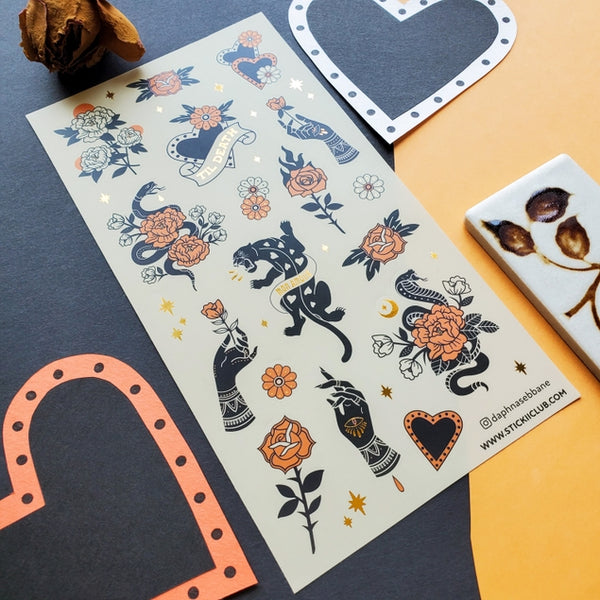 Wild At Heart Sticker Sheet