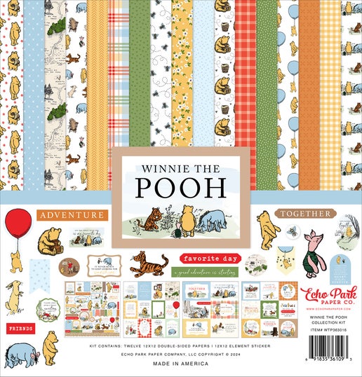 Winnie The Pooh Collection Kit 12"X12"