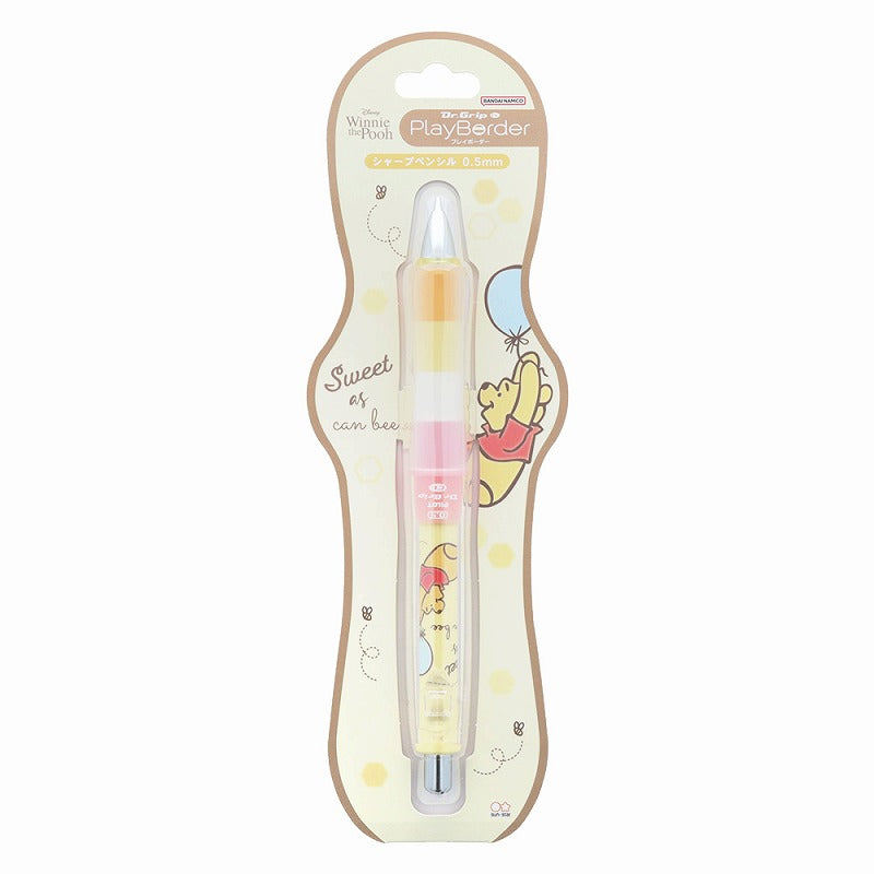 Winnie The Pooh Dr. Grip Play Border Shaker Mechanical Pencil