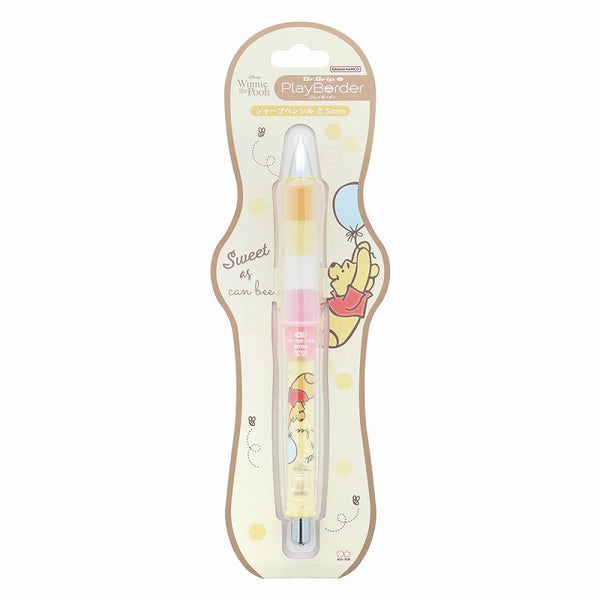 Winnie The Pooh Dr. Grip Play Border Shaker Mechanical Pencil