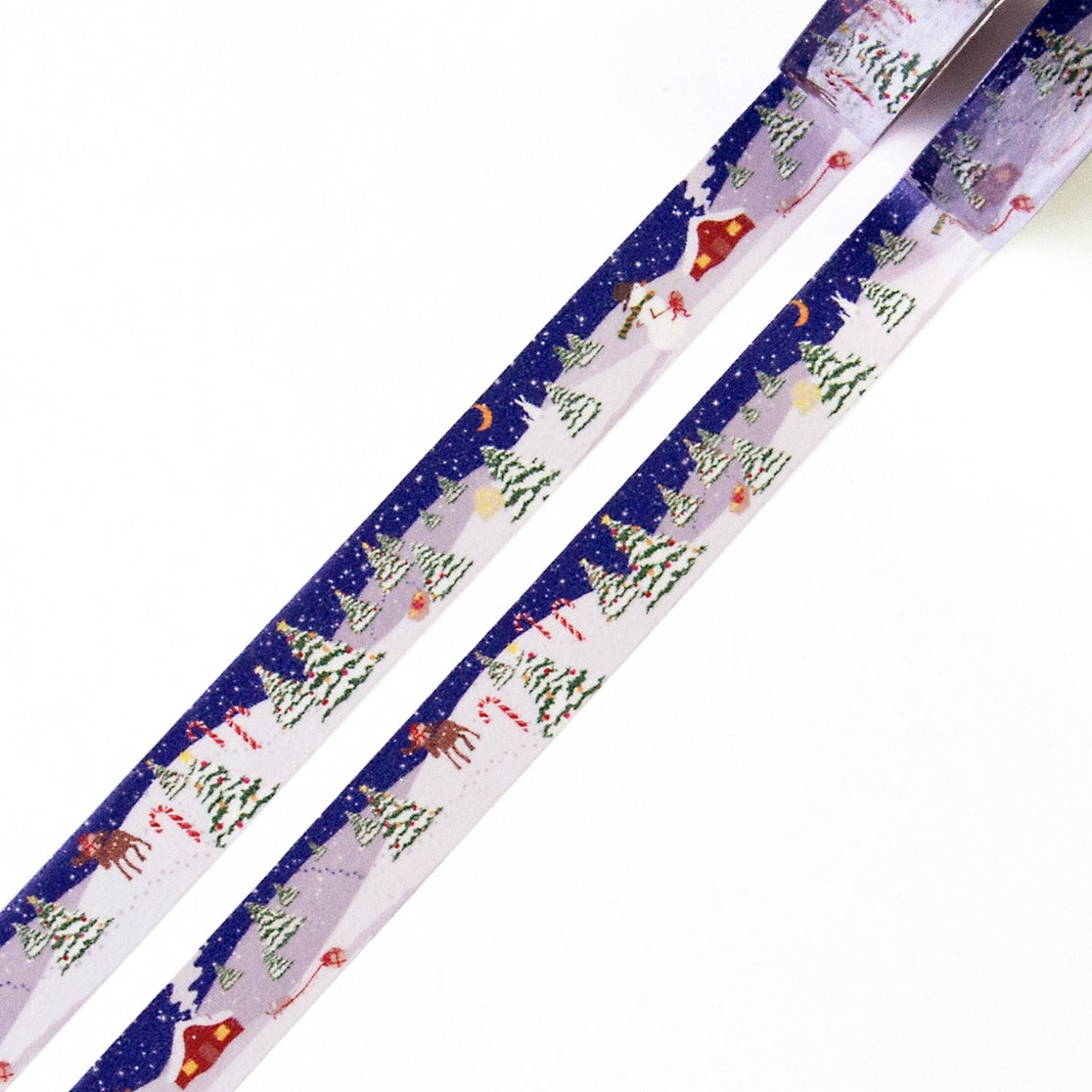 Cinta washi con motivos de Winter Wonderland