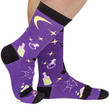 Witch Way To the Wine Socks