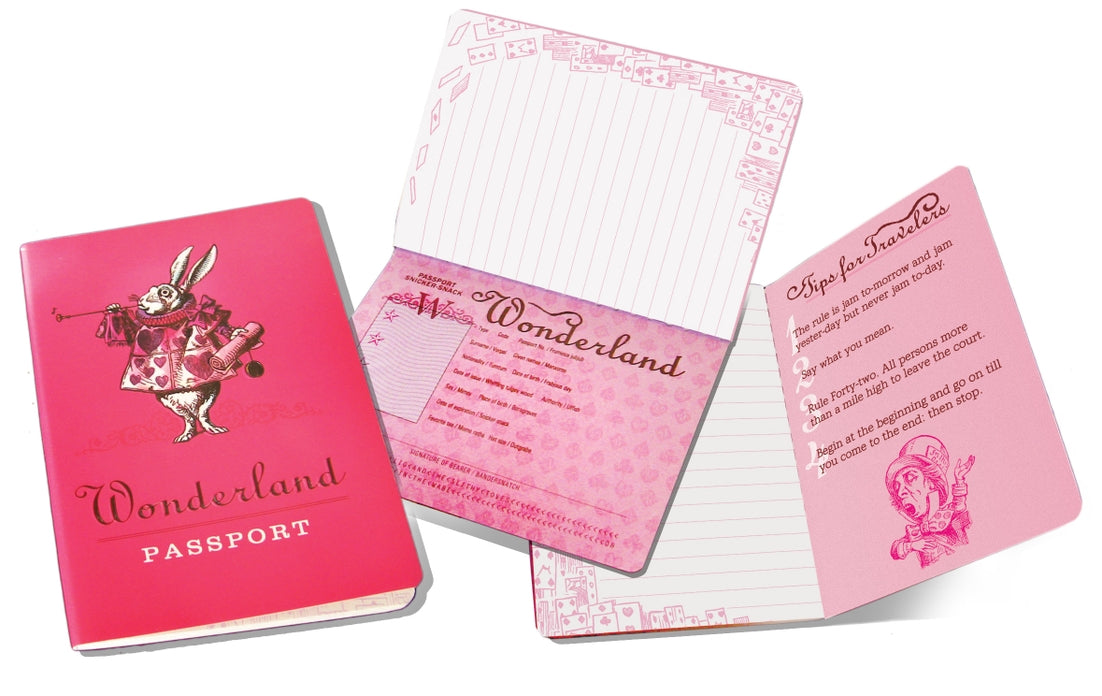 Libreta de pasaportes Wonderland