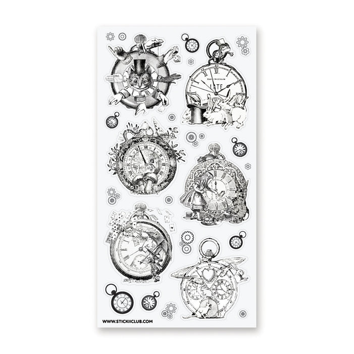 Wonderland Watches Sticker Sheet