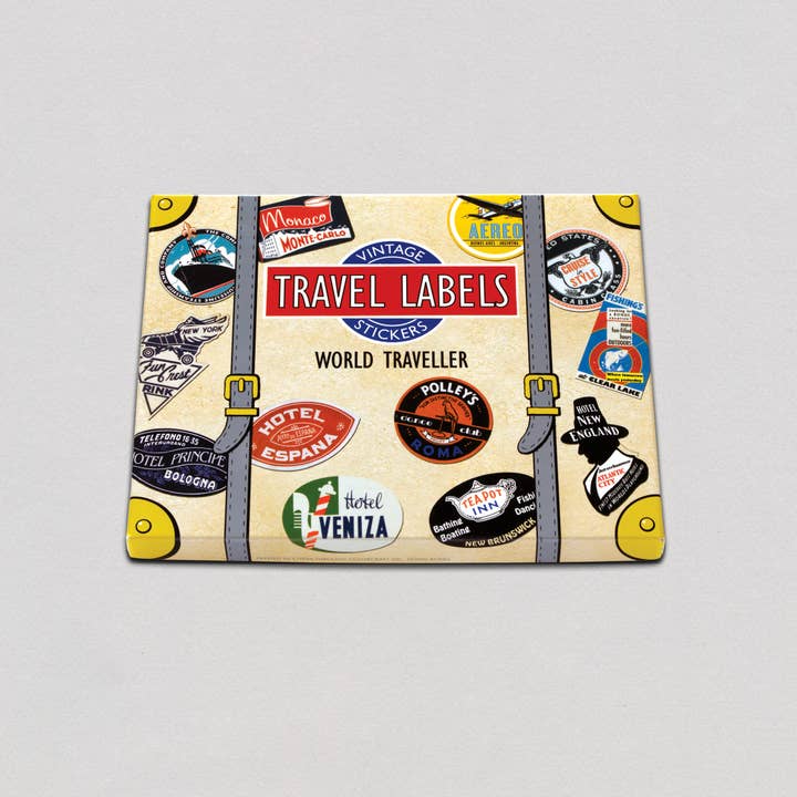 World Traveller - Travel Label Sticker Box