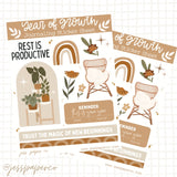 Year of Growth Sticker Sheet