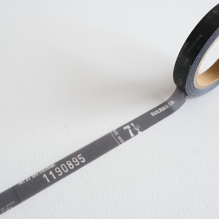 Yohaku Slim Washi Tape - Basic L-001