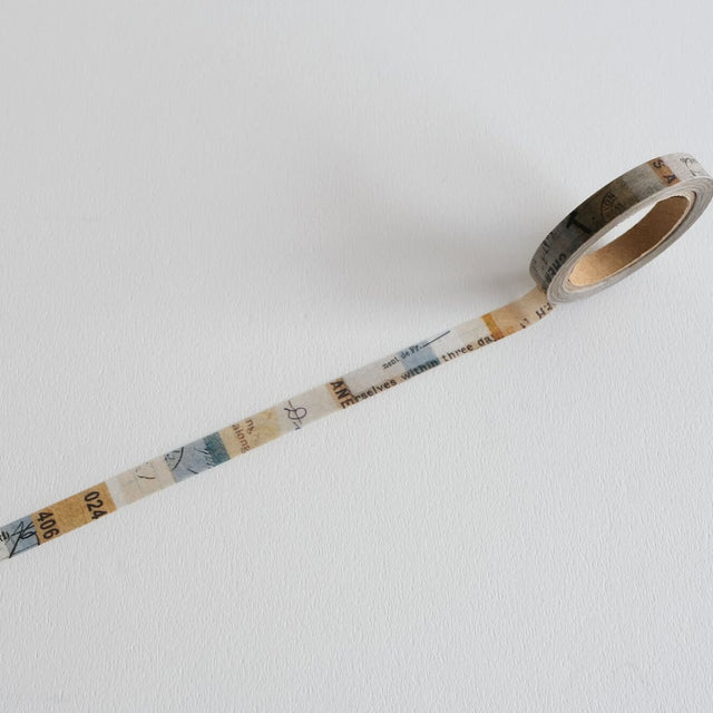 Yohaku Slim Washi Tape - Style L-002