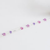 Yohaku Slim Washi Tape - Viola L-004