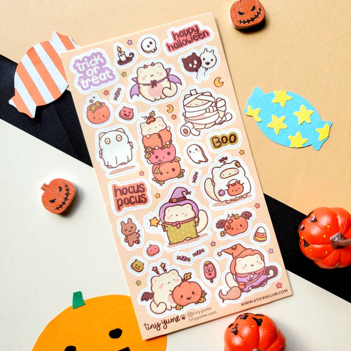 Yume’s Spooky Adventure Sticker Sheet