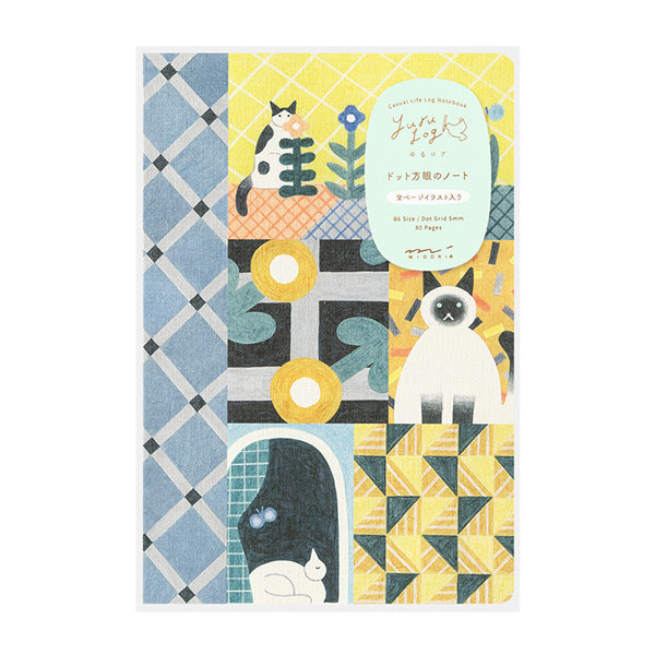 Yuru Log Notebook- Cat