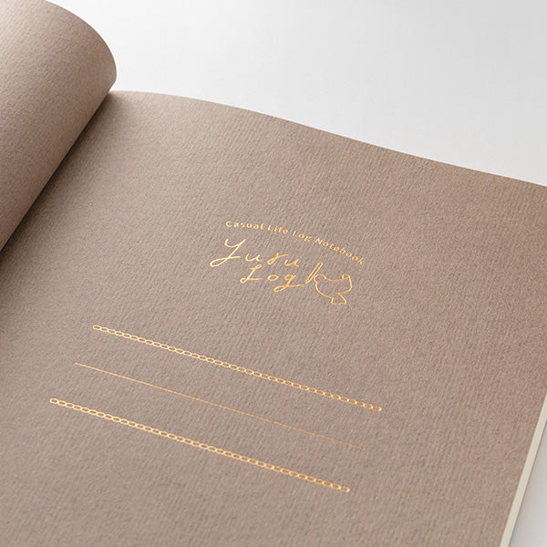 Yuru Log Notebook- Forest Animals