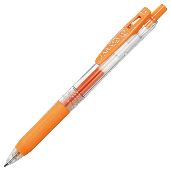 Bolígrafo de gel Zebra Sarasa 0,5 mm naranja