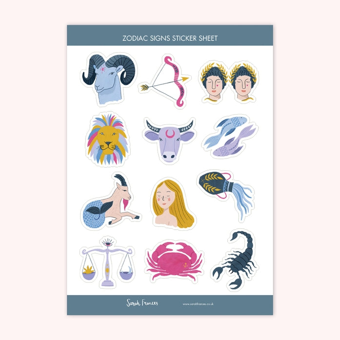 Zodiac Signs Stickers