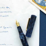 Marbled Fountain Pen (ATTACHÉ) Navy