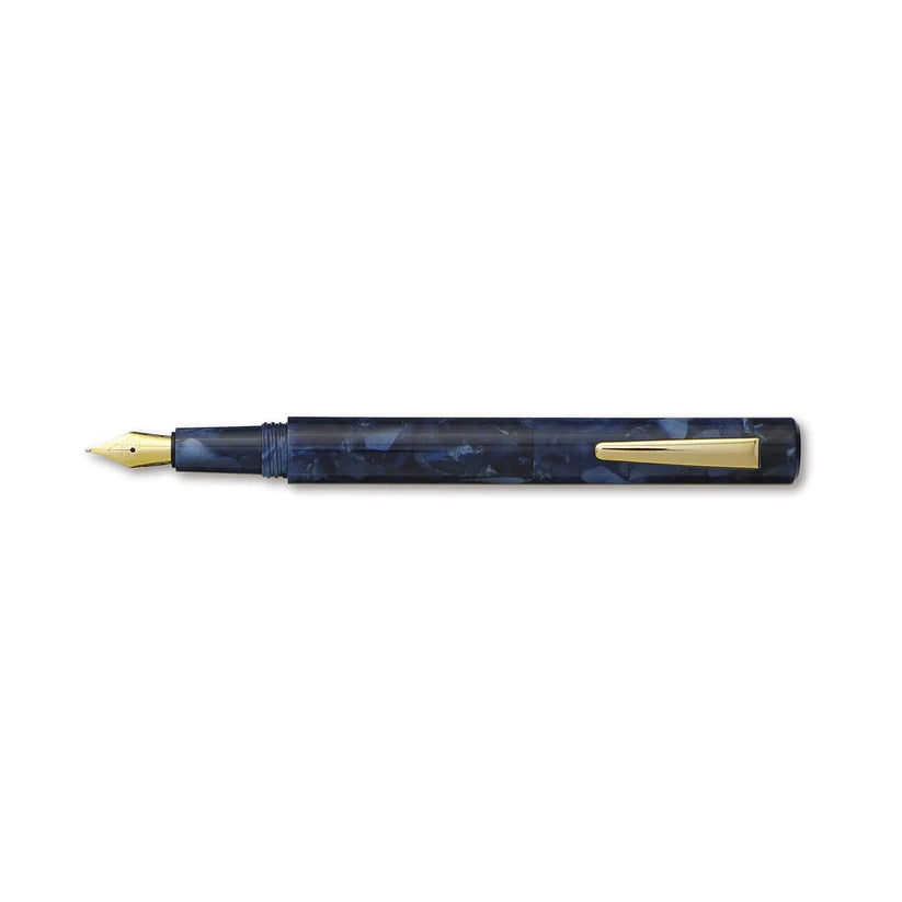 Marbled Fountain Pen (ATTACHÉ) Navy