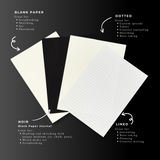 Literati Journal - Black, Blank