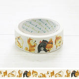 Shiba Inu Washi Tape Banana Paper