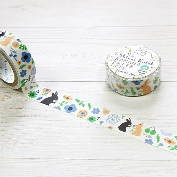 Chatting Rabbit Washi Tape