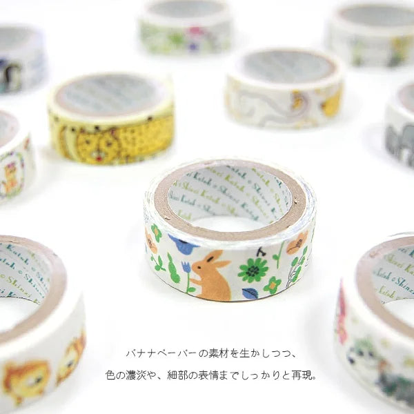 Chatting Rabbit Washi Tape