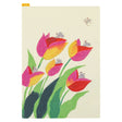 Hobonichi Pencil Board for A5 - Keiko Shibata: Swaying Tulips