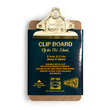 Old School Clipboard Mini Gold Clip (PENCO)