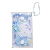 Bichon Frise Flake Sticker Gyutsume Keychain