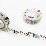 Endangered Animal Penguin Walk Washi Tape Shinzi Katoh