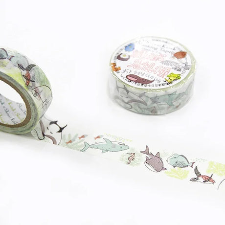 Shinzi Katoh Endangered Ocean Species Sea Creatures Washi Tape