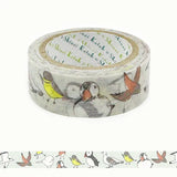 Endangered Bird Species Washi Tape