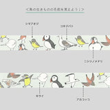 Endangered Bird Species Washi Tape