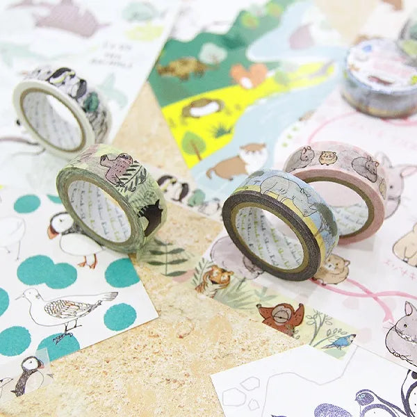 Endangered Bear Species Washi Tape