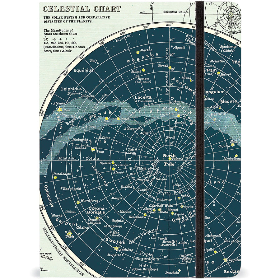 Celestial Large Notebook Cavallini & Co.