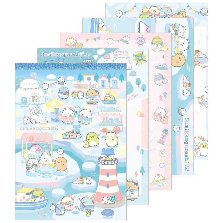 Sumikkogurashi Shirokuma Hometown A6 Notepad