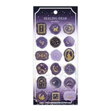 Sealing Deer Seal Stella Sticker Sheet - Moonlight Purple